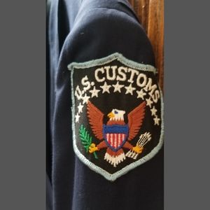 US Customs Mens Jacket Company Issued  Collector's Item